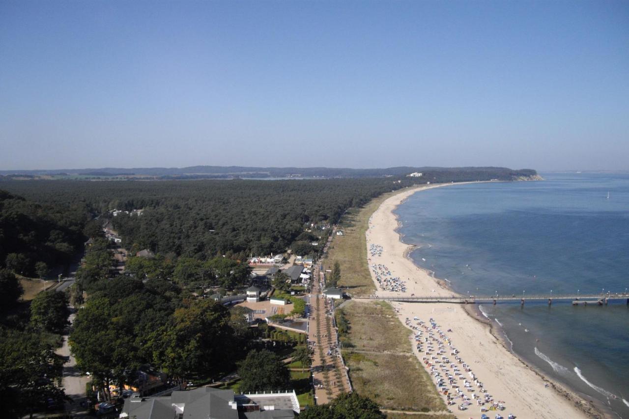 Balkon, Gratis Nutzung Vom Ahoi Erlebnisbad Und Sauna In Sellin - Residenz Strandeck Fewo01 Goehren  Exterior foto